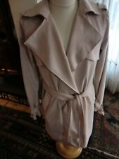 Swinger Jacke nur mit Gürtel zu schließen, hell/lachs Gr. 44 