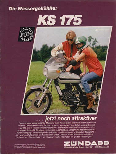 Zündapp 175 reklame - zündapp,
