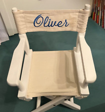 Kleinkinder -Stuhl "Oliver" Regiestuhl klappbar Holz+ Stoff  Kids Minis