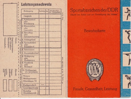 Ddr blanko urkunde - ddr,