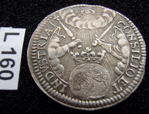 Habsburg rdr silber jeton 1658 - silber,