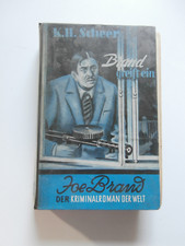 ""K. H. Scheer  BRAND GREIFT EIN Joe-Brand-Roman Leihbuch Kriminalroman RAR