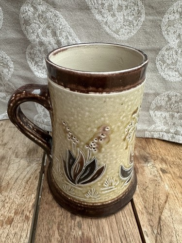 Bier krug handarbeit antik - bier,