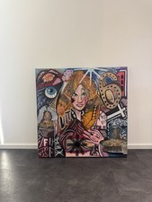 Acrylbild auf Leinwand, "For the LIFE" Abstrakte Kunst,Gemälde,100X100cm,Unikat