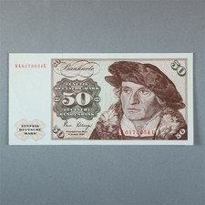 BRD 50 DM Banknote Schein 2