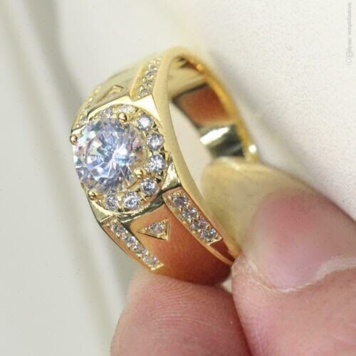 Herren halo verlobungsring - herren,