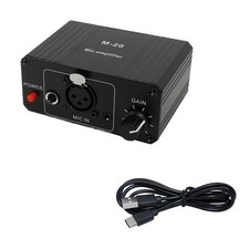 Dynamisches Mikrofon, Kondensator-Mikrofonverstärker, M-20 Audio, 48 V Phan4301