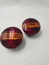 2x Rückleuchte rund Oldtimer
