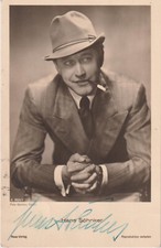 HANS SÖHNKER Original Autogramm signierte Ross Postkarte 30er Jahre