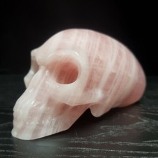 6" Rosenquarz länglicher Maya