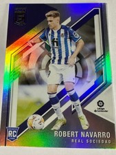 Panini Donruss Elite La Liga Soccer 2021-22 Real Sociedad Robert Navarro RC
