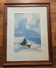Helmut clausen aquarell - h.,
