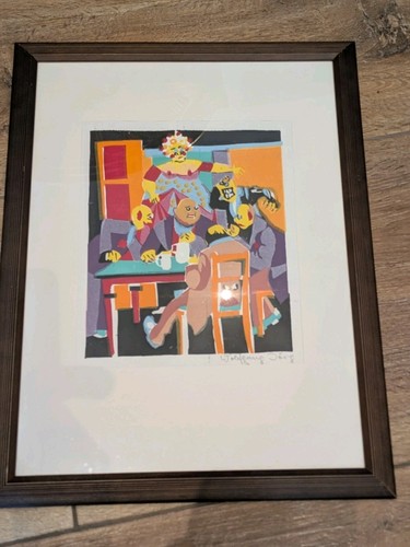 Signierte originalgrafik - signierte,