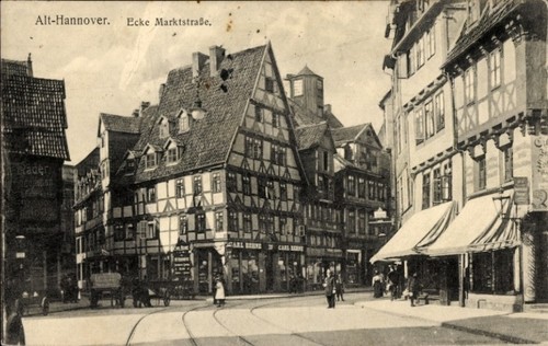Hannover alt ecke - ak,
