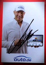 Axel Schulz - Deutscher Boxer - Karte mit Original-Autogramm - Super !!!