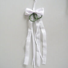 Bankschmuck Hochzeit Antennenschmuck Autoschleifen Kirchenschmuck Bankhänger