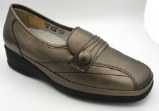 Waldläufer Damenschuhe Slipper Weite M Gr. 36 37,5  bronze Neu 173/4