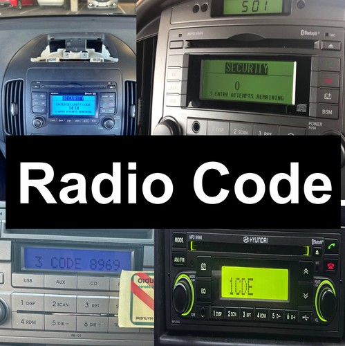 Hyundai radio stereo code - stereo,