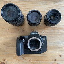 Defekte Canon eos 650 mit Konvolut Defekten Canon Objektiven für Bastler