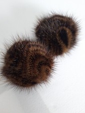 Pelzbommel Set Echtfell Nerz