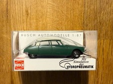 Top: Busch 48020 Citroën DS 19 zweifarbig grün/weiss Automodell 1:87 OVP!