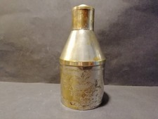 Ostfriesische Döpsel-Teedose mit Ostfriesenmuster massives Messing