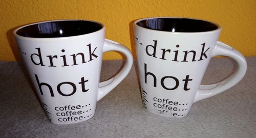 2er set kaffeetassen - kaffeetassen, /