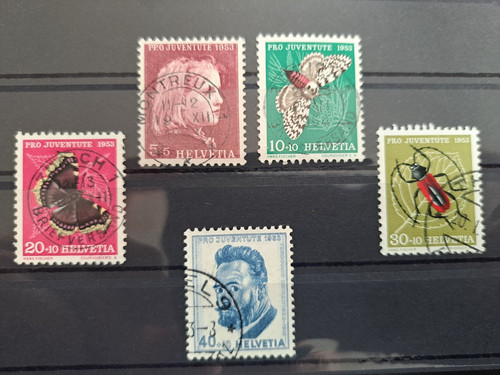 Schweiz pro juventute 1953 - schweiz,