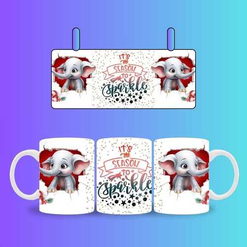 Kaffeetasse weihnachts tier - kaffeetasse,