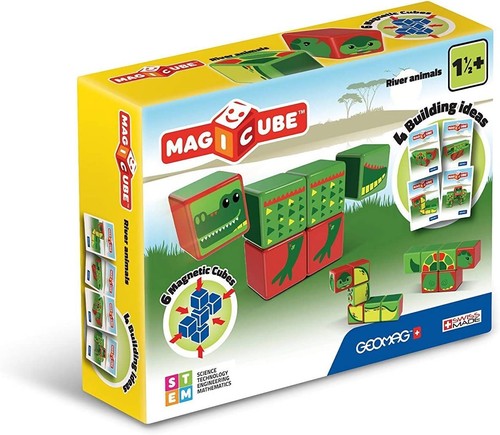 Geomag magicube river animals - geomag,