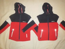 Gr. 116: Zwillingspaket 2 Softshelljacken (gefüttert) von Northville (#438)