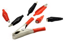 7 tlg Krokodilklemmen Set