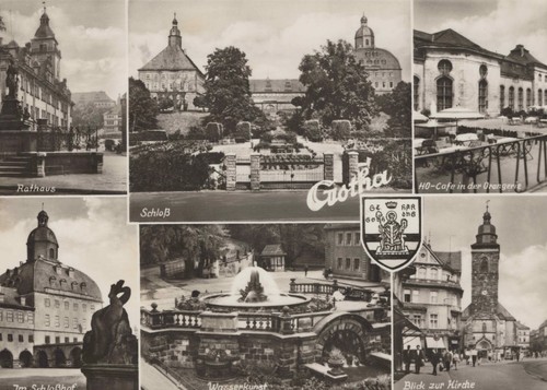 Alte ansichtskarte gotha - alte,