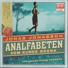 svensk ljudbok 12 CD "Analfabeten som kunde räkna" av Jonas Jonasson (14,5 tim.)