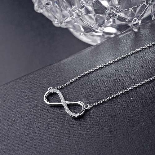 Infinity halskette silber - halskette,