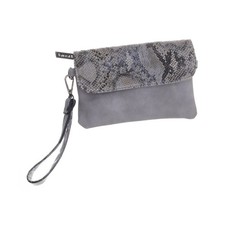 Eternel, Umhängetasche, Damen, Grau/Mehrfarbig, Schlangenhaut, 2, 18, 13 cm #N6l