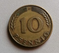 10 Pfennig 1950 F, BRD