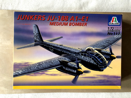 Italeri junkers 188 a1 e1 - italeri, a1-e1
