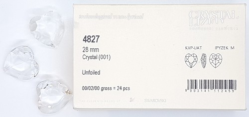 28mm swarovski kristall - 28mm,
