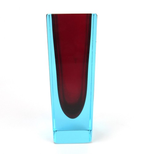 Murano glas vase blockvase - murano,
