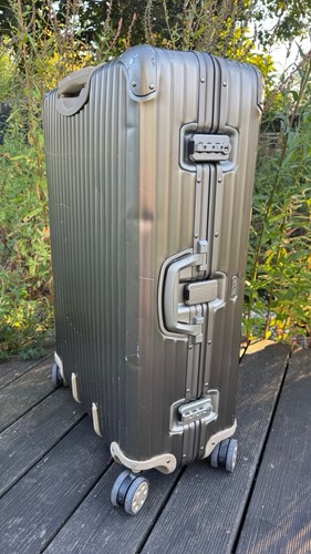 Rimowa topas tiranium trunk - rimowa,