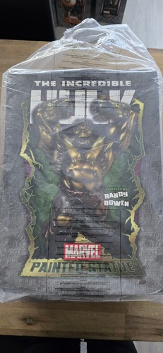 Hulk faux bronze statue - statue,, bowen