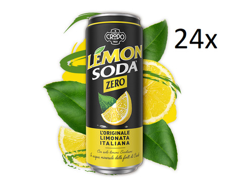 24x dose lemonsoda zero - 24x, 330ml