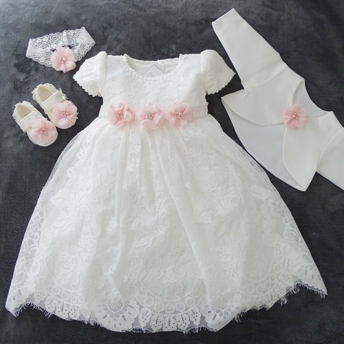 Tlg set taufkleid - set,