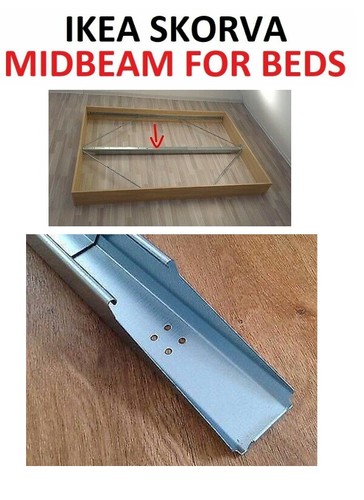 Ikea skorva bett mittelträger - bett,