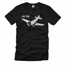 Tante Ju52 Luftwaffe Flugzeug Militär Deutschland WH- T Shirt #2065