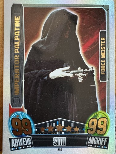 Topps star wars force - force, attax