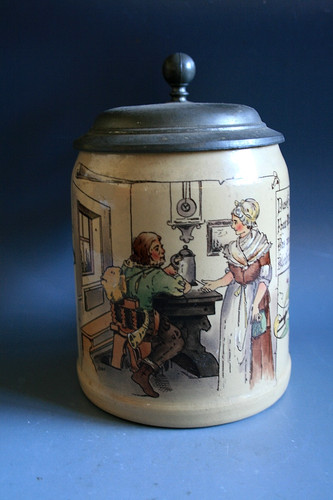 Antiker deutscher bierkrug - deutscher,