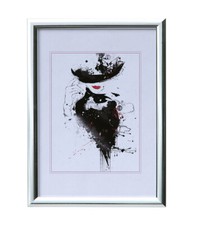 Kunststoffrahmen Klarglas