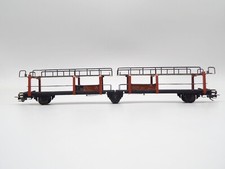 Fleischmann H0 1471 Doppelstock-Autotransportwagen 3-achsig Offs 55 #1
